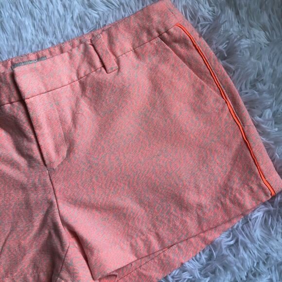 MERONA • Tweed Neon Orange Shorts - Picture 3 of 8